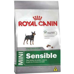 Ração Royal Canin Mini Sensible para Cães Adultos de Raças Pequenas de Paladar Sensível