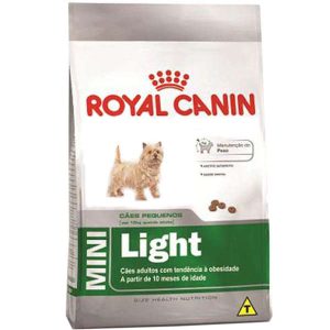 Ração Royal Canin Mini Light para Cães Adultos de Raças Pequenas com Tendência a Obesidade