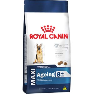 Ração Royal Canin Maxi Ageing 8+ para Cães Adultos de Raças Grandes Idosos com 8 Anos ou mais - 15 Kg