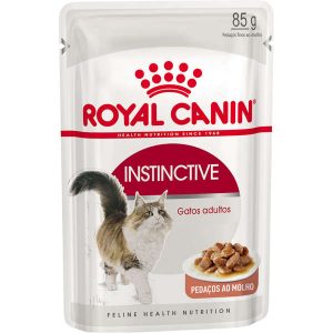 Ração Royal Canin Sachê Feline Instinctive para Gatos com idade acima de 12 meses