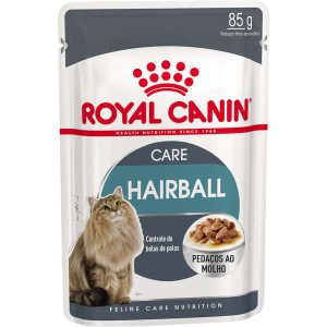 Ração Royal Canin Sachê Feline Hairball Care Eliminação de Pelos Ingeridos para Gatos
