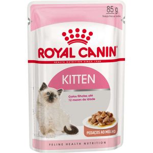 Ração Royal Canin Sachê Feline Kitten Instinctive para Gatos Filhotes com ate 12 meses
