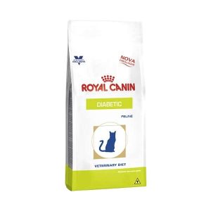 Ração Royal Canin Feline Veterinary Diet Diabetic para Gatos Adultos com Diabetes
