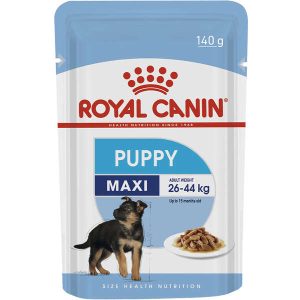 Ração Royal Canin Sachê Size Health Nutrition Puppy Wet para Cães Filhotes Raças Grandes