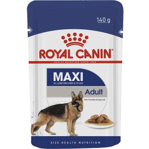 Ração Royal Canin Sachê Size Health Nutrition Adult Wet para Cães Adultos Raças Grandes
