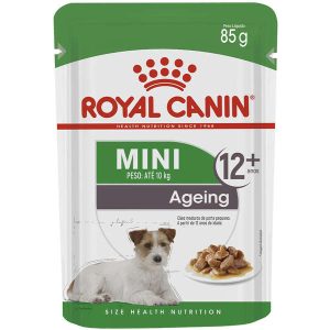 Ração Royal Canin Sachê Size Health Nutrition Puppy Wet para Cães Adultos Raças Pequenas a partir de 12 Anos de Idade