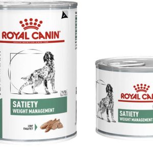 Ração Royal Canin Lata Canine Veterinary Diet Satiety Support Wet para Cães Adultos Obesos