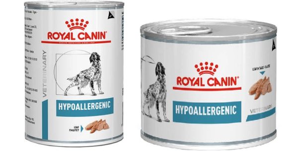 Ração Royal Canin Lata Canine Veterinary Diet Hypoallergenic Wet para Cães