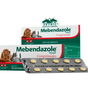 Anti-helmíntico Mebendazole® Vetnil Comprimidos