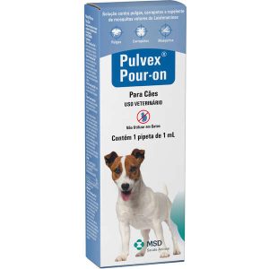 Antipulgas MSD Pulvex Pour-On - Cães até 15 Kg