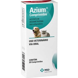 Anti-inflamatório MSD Azium - 20 Comprimidos