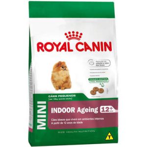 Ração Royal Canin Mini Indoor Ageing 12+ para Cães Idosos de Raças Pequenas