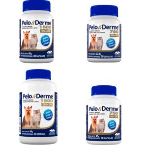 Suplemento Vetnil Pelo & Derme DHA + EPA