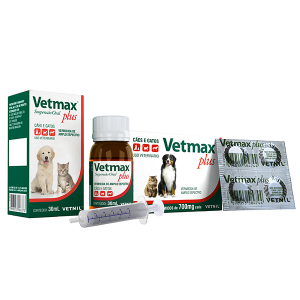 Vermífugo Vetnil Vetmax Plus