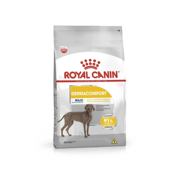 Ração Royal Canin Maxi Dermacomfort para Cães Adultos e Idosos de Raças Grandes