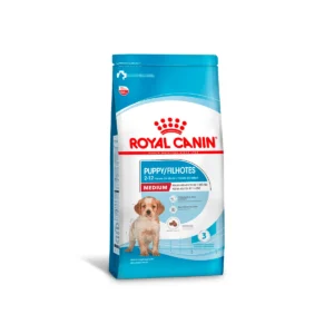 Ração Royal Canin Medium Junior para Cães Filhotes de Raças Médias de 2 a 12 Meses de Idade