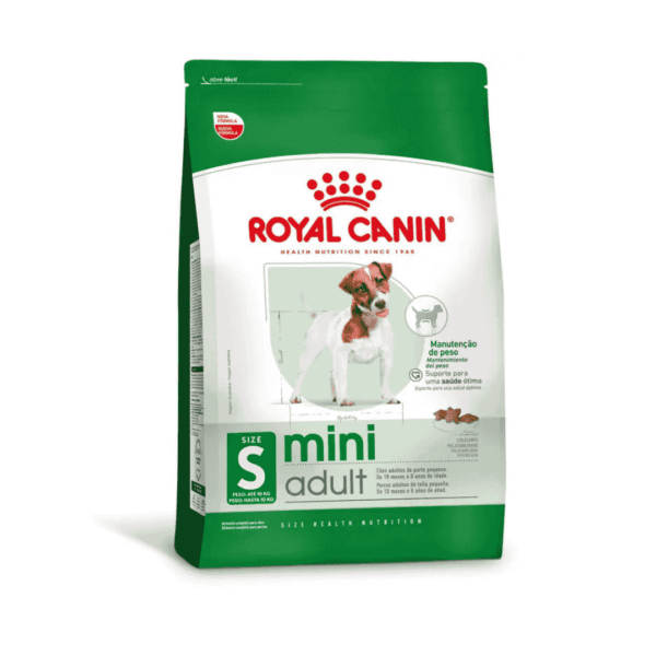 Ração Royal Canin Mini Adult para Cães Adultos de Raças Pequenas com 10 Meses ou mais de Idade