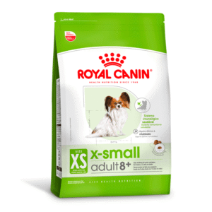 Ração Royal Canin X-Small Adulto 8+ para Cães Adultos e Idosos de Porte Miniatura