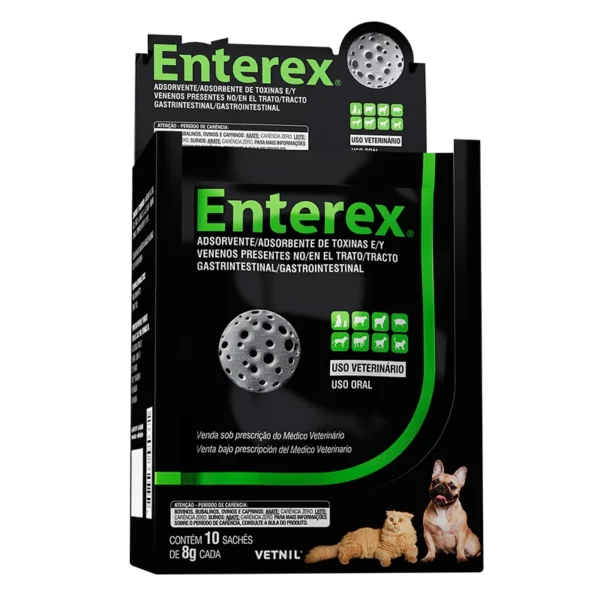 Adsorvente de Toxinas e Venenos Enterex Vetnil