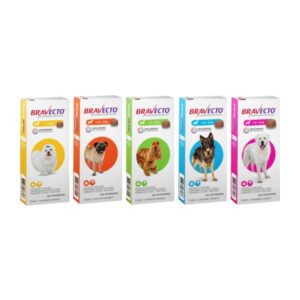 Antipulgas e Carrapatos MSD Bravecto Transdermal para Cães