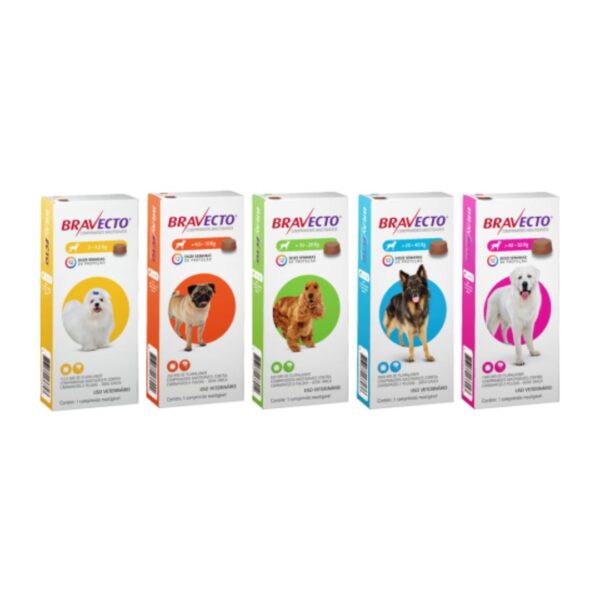 Antipulgas e Carrapatos MSD Bravecto Transdermal para Cães