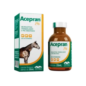 Neuroléptico Tranquilizante e Pré-anestésico Acepran 1,0%