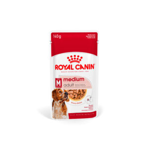 Ração Royal Canin Sachê Size Health Nutrition Puppy Wet para Cães Adultos Raças Médias