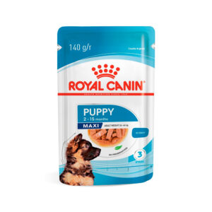 Ração Royal Canin Sachê Size Health Nutrition Puppy Wet para Cães Filhotes Raças Grandes