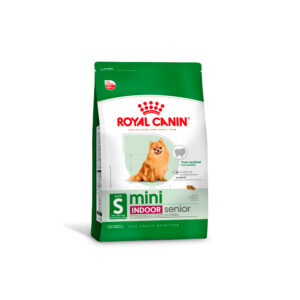 Ração Seca Royal Canin Mini Indoor Senior para Cães de Raças Pequenas com 8 Anos ou mais