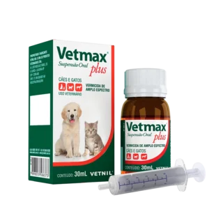 Vermífugo Univet Vetmax Plus Suspensão