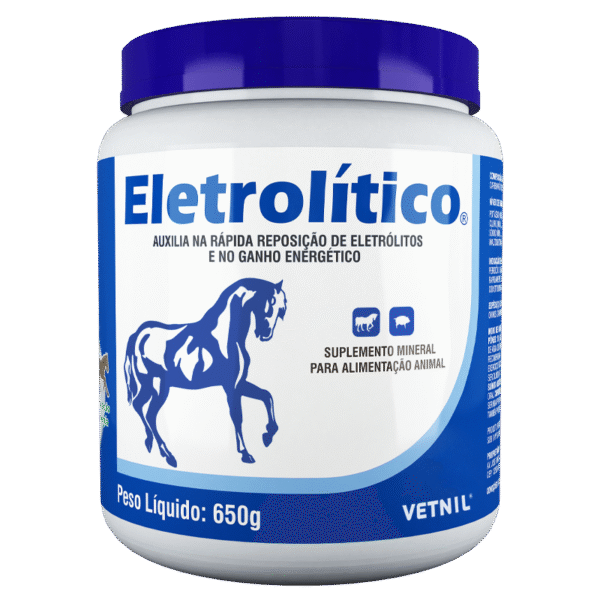Suplemento Vetnil de eletrólitos Eletrolítico®