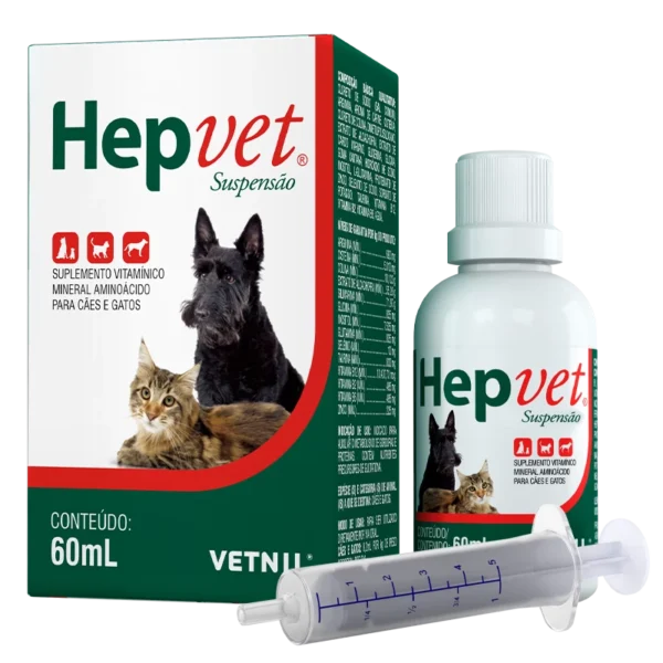 Suplemento Vetnil Hepvet Suspensão