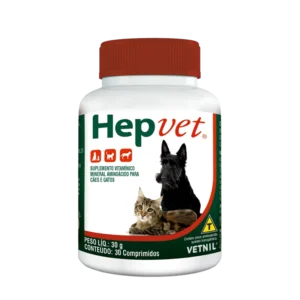 Suplemento Vetnil Hepvet Comprimidos