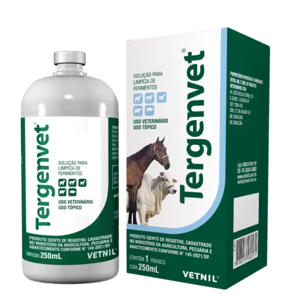 Solução para Limpeza de Ferimentos Tergenvet Vetnil