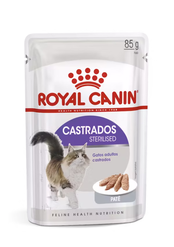 Ração Royal Canin Feline Sterelised Pate Wet