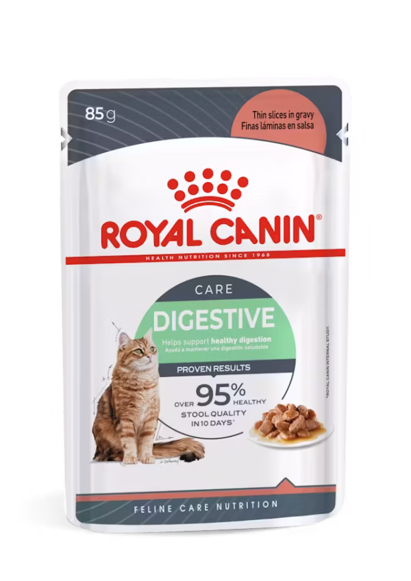 Ração Royal Canin Feline Digestive Grave para Gatos Adultos Wet
