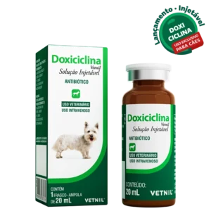 Antibiotico Doxiciclina Vetnil Solução Injetável
