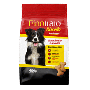 Finotrato Biscoito - Cães de Raças Médias e Grandes