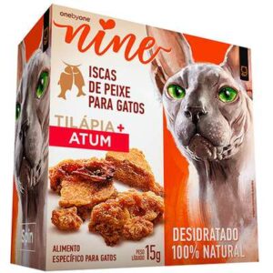 Petisco Mini Snack Nine Cat Spin Pet para Gatos