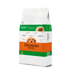 Ração Finotrato Prime Frango e Arroz Cães Adultos de Raças Grandes