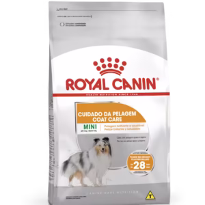 Ração Royal Canin Mini Coat Care para Cães Adultos
