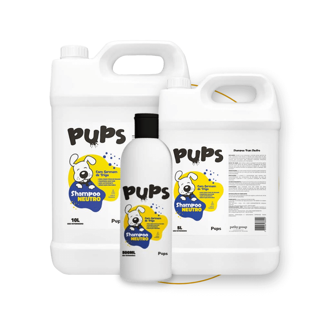 Shampoos e Condicionadores Pups