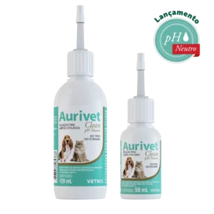 Solução Otológica Aurivet Clean PH Neutro Vetnil