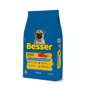 Ração Besser Natural Cães Adultos de Raças Pequenas e Médias