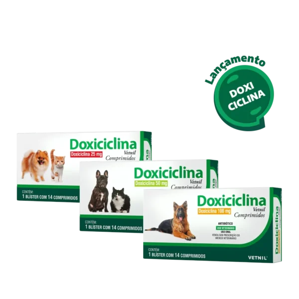Antibiotico Doxiciclina Vetnil Comprimidos