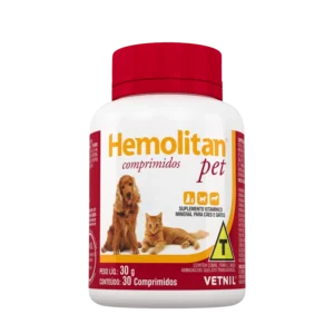 Suplemento Vetnil Hemolitan® Pet Comprimidos