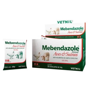 Medicamento Mebendazole Vetnil Aves