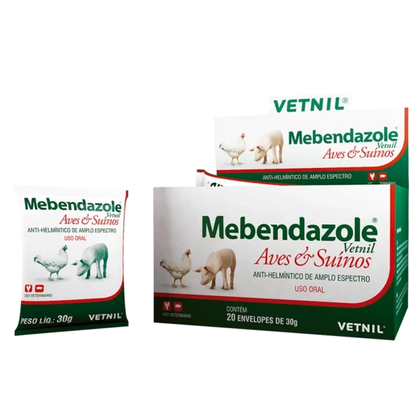 Medicamento Mebendazole Vetnil Aves