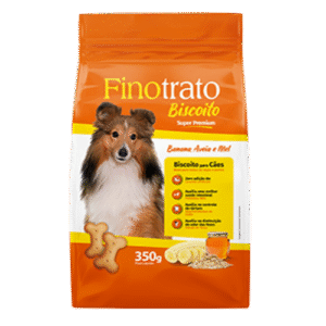 Finotrato Biscoito Banana, Aveia e Mel - Cães