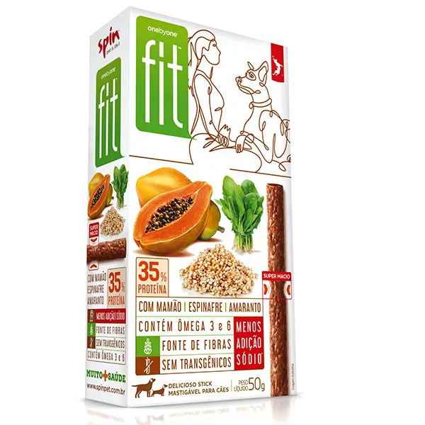 Petiscos para Cães Spin Pet Stick Fit 50g